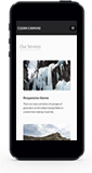 webdesign iphone
